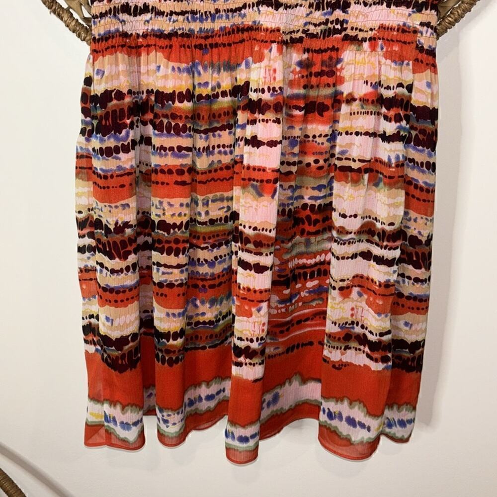 RYAN New York Orange Dress Size Medium - Picture 4 of 9